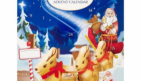 Lindt Advent Calendar 160g - British Chocolate Factory