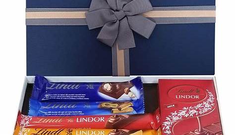 Lindt Lindor Birthday Chocolate Hamper Gift Box Letterbox | Etsy