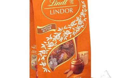 Lindt LINDOR Almond Butter Milk Chocolate Truffles, 8.5 oz. Bag