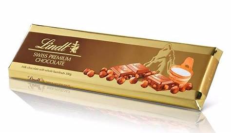 Lindt Swiss Milk Chocolate Gold Bar with Hazelnuts | World Wide Chocolate