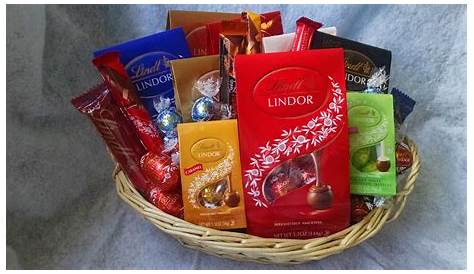 Lindt Chocolate Christmas Basket|We Deliver Gifts