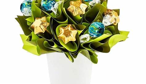 Lindt Green and Lush | Chocolate bouquet, Chocolate flowers, Online