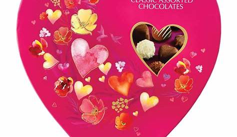 Lindt Lindor heart shaped box, retailing in 160g, red in colour. | Food