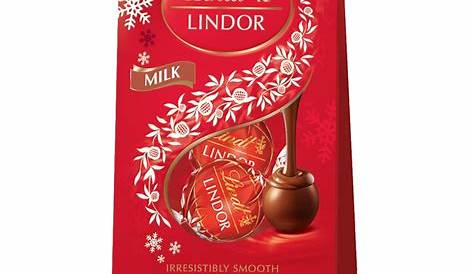 Lindt Lindor White Chocolate Peppermint Truffles Holiday Bag, 8.5oz
