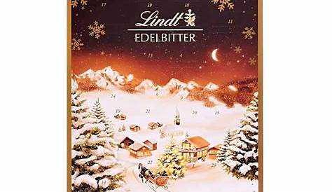 Lindt Dark Chocolate Advent Calendar 2022 - 250g / 8.8 oz | Buy German