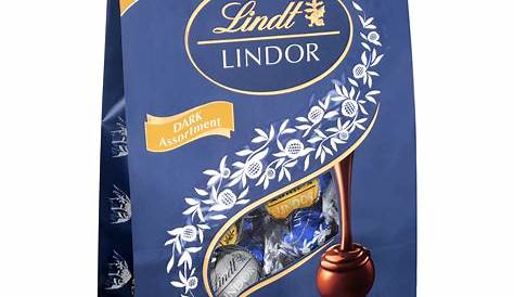 Lindt Lindor Dark Chocolate Candy Truffles, 8.5oz Bag - Walmart.com