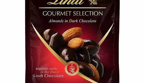 Lindt Gourmet Selection Dark Chocolate Almonds 160g | BIG W