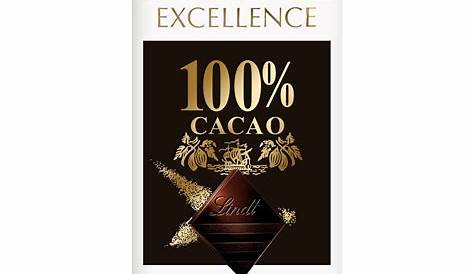 Lindt Excellence 100% Cacao Dark Chocolate | Mercado Libre