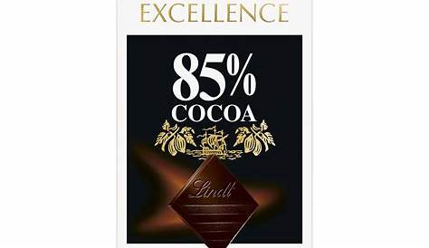 Buy Lindt Excellence 85% Cocoa Dark Chocolate 100g Online - Shop Food