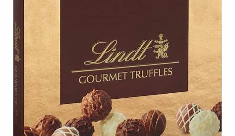 Lindt Assorted Chocolate Gourmet Truffles, Gift Box, Kosher, 7.3 Ounce