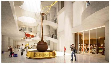 Lindt Home of Chocolate, il nuovo museo con la fontana di cioccolato