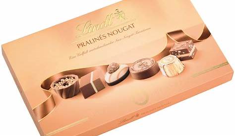 Lindt Pralines Nougat Schokolade 6 Packungen je 200g | Süßigkeiten