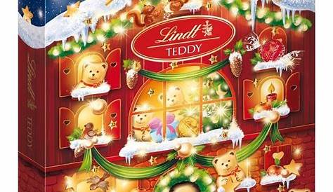 Lindt Milk Chocolate 2019 Teddy Bear Advent Calendar for Kids and