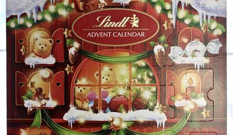 Lindt TEDDY Assorted Milk Chocolate Advent Calendar 2022, 128 Grams