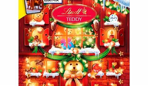 Buy Lindt Holiday Chocolate Teddy Bear Advent Calendar, 6.1 oz. 2021