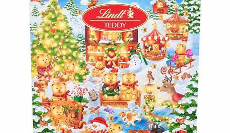 Lindt Teddy 3D Chocolate Advent Calendar | Ocado