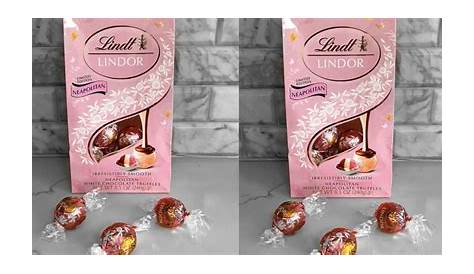 Lindt LINDOR White Chocolate Peppermint Truffles Irresistibly Smooth