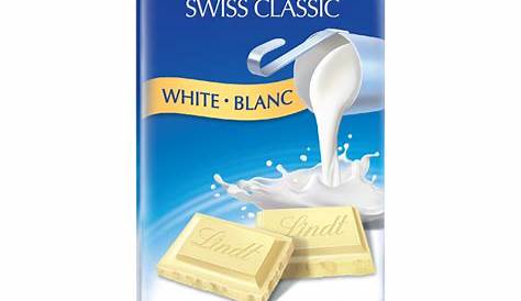 Lindt SWISS CLASSIC White Chocolate Bar, 100g