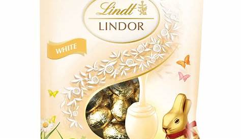 Lindt White Chocolate Easter Egg With Strawberries 285G - Tesco Groceries