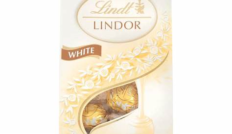 Lindt Lindor Neapolitan White Chocolate Truffles 19 Oz Pack,