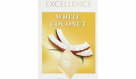 Lindt Excellence White Coconut White Chocolate, 3.5-Ounce Bars (Pack of