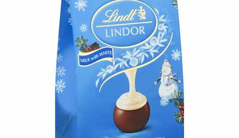 Lindt - Lindor Snowman Milk and White Chocolate Truffles - Angelos
