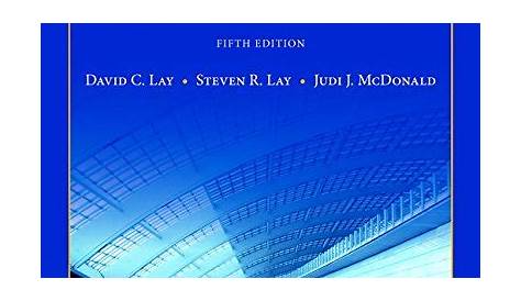 【全球版】Linear Algebra and Its Applications, 5th Global Edition, David C