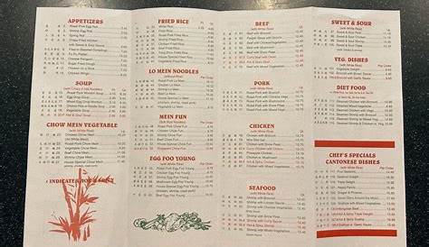 Ling Ling menus in Erie, Pennsylvania, United States