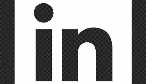 White Linkedin Icon Transparent Background - LinkedIn Email Logo