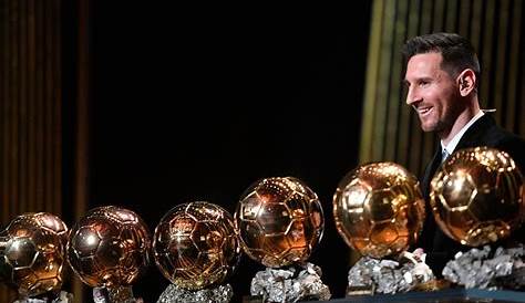 The analysis of the six historical Golden Balls of Leo Messi