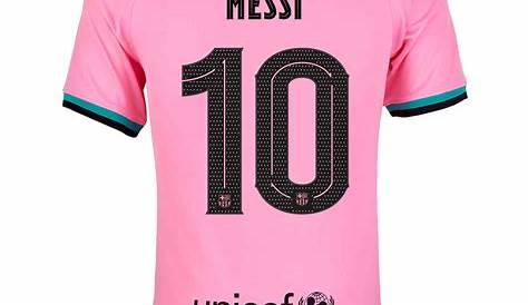 Lionel Messi #10 Barcelona Away Jersey for Kids 2017-18