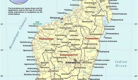 La Carte De Madagascar - Carte de Madagascar - Plusieurs carte dde l