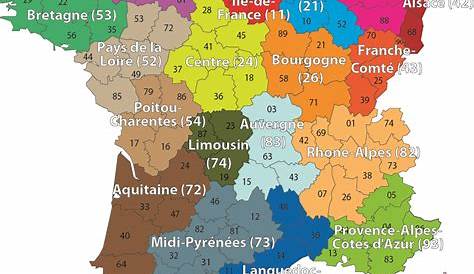 Carte De France Des Régions En 2020 pour Jeu Sur Les Régions De France