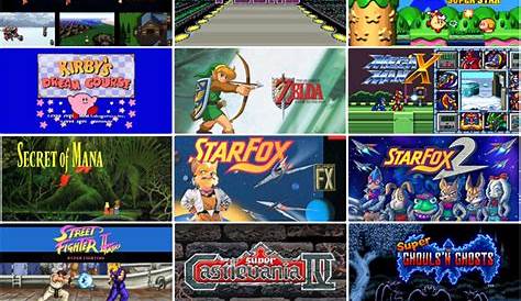 Nintendo SNES Classic Mini : la liste des jeux que l’on aimerait