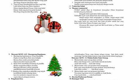 Liturgi Natal Ppgt Terbaru / Power Point Liturgi Natal - Ppt