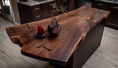 Live Edge Kitchen Island Ideas Earthy® Timber Luxury Statement Wooden Tables & Counter Tops Uk In