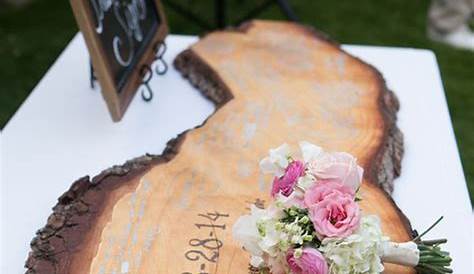 Live Edge Wooden Wedding Decoration Ideas 20 Diy Outdoor Diy S