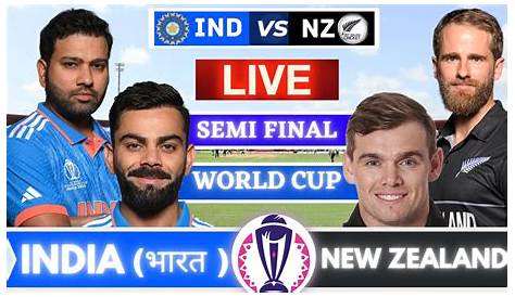 World Cup 2019, 1st Semi Final, India vs New Zealand, Live Score, Live