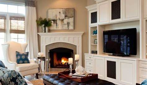 Living Room Furniture Placement With Tv Over Fireplace