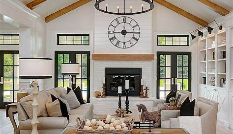 Living Rooms With Vaulted Ceilings Kitchen And Room A Breathtaking View Ceiling