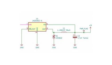 Lm2596-5.0 Circuit Diagram