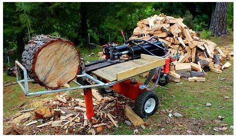 MOBILE LOG SPLITTING Coastal Tree & Garden Services