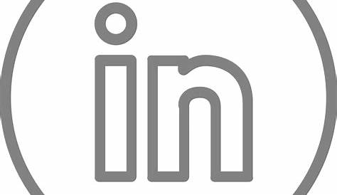 Linkedin Grey Linkedin Logo White Letters Free Transparent Png | Images