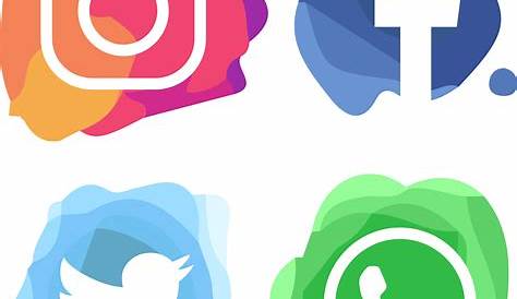 Social Media Icons, Social Icons, Media Icons, Social Media Clipart PNG