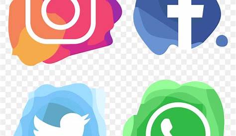 Clip Art Black Social Media Icons Png Facebook Instagram Icon Png Images