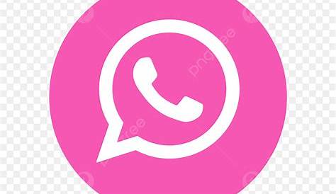 [38+] Icono Whatsapp Rosa Logo Whatsapp Rosado Png