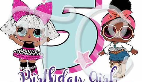 Free 275 Surprise Doll Lol Birthday Shirt Svg SVG PNG EPS DXF File