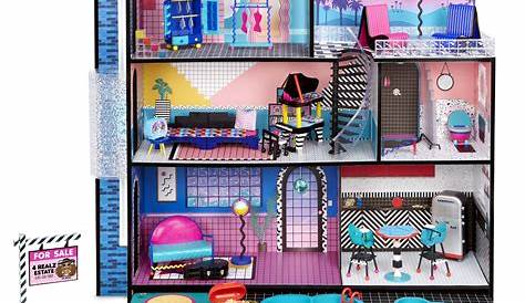 LOL Surprise OMG House Dollhouse With 85+ Surprises Made from Real Wood