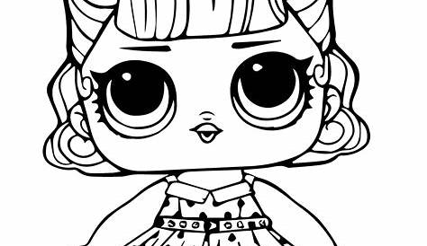 Free Printable LOL Surprise Dolls Coloring Pages