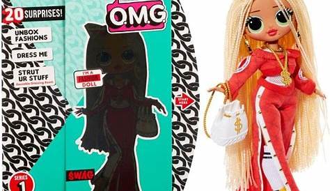 4 Pack - LOL Surprise OMG Fashion Dolls Lady Diva, Swag, Neonlicious